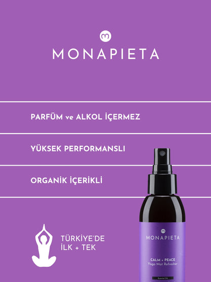 Monapieta Tazeleyici Yoga Matı Temizleme Spreyi 3'ü Set